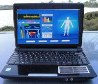 Fingertip Quantum Magnetic Analyser installed on 15 inch Laptop