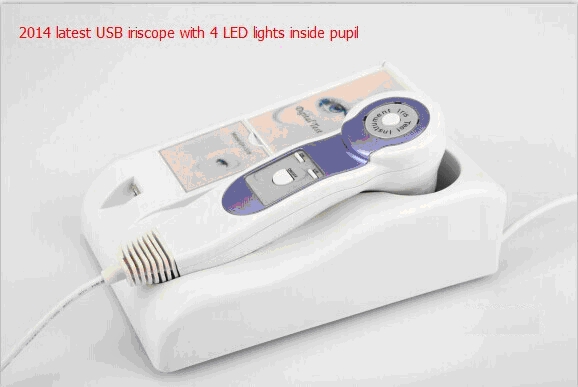 USB Iriscope with 4 LEDs