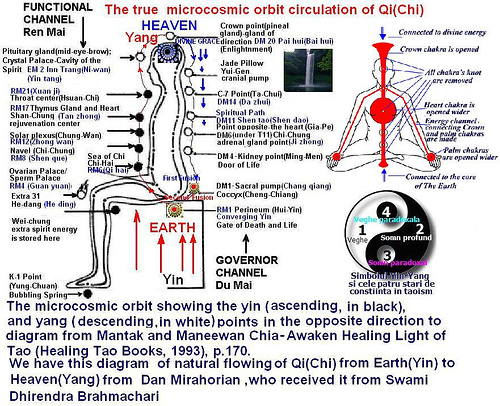 Chi Meridians Chart