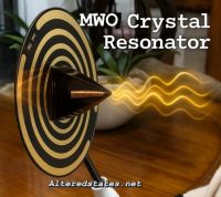 Orgonite and Obsidian Crystal Resonator for the MWO